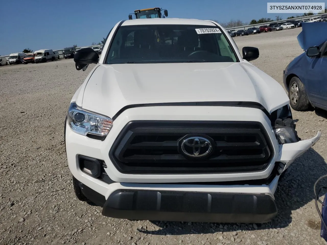 2022 Toyota Tacoma Access Cab VIN: 3TYSZ5ANXNT074928 Lot: 70703924