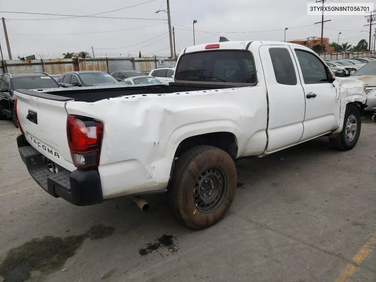 2022 Toyota Tacoma Access Cab VIN: 3TYRX5GN8NT056701 Lot: 70791814