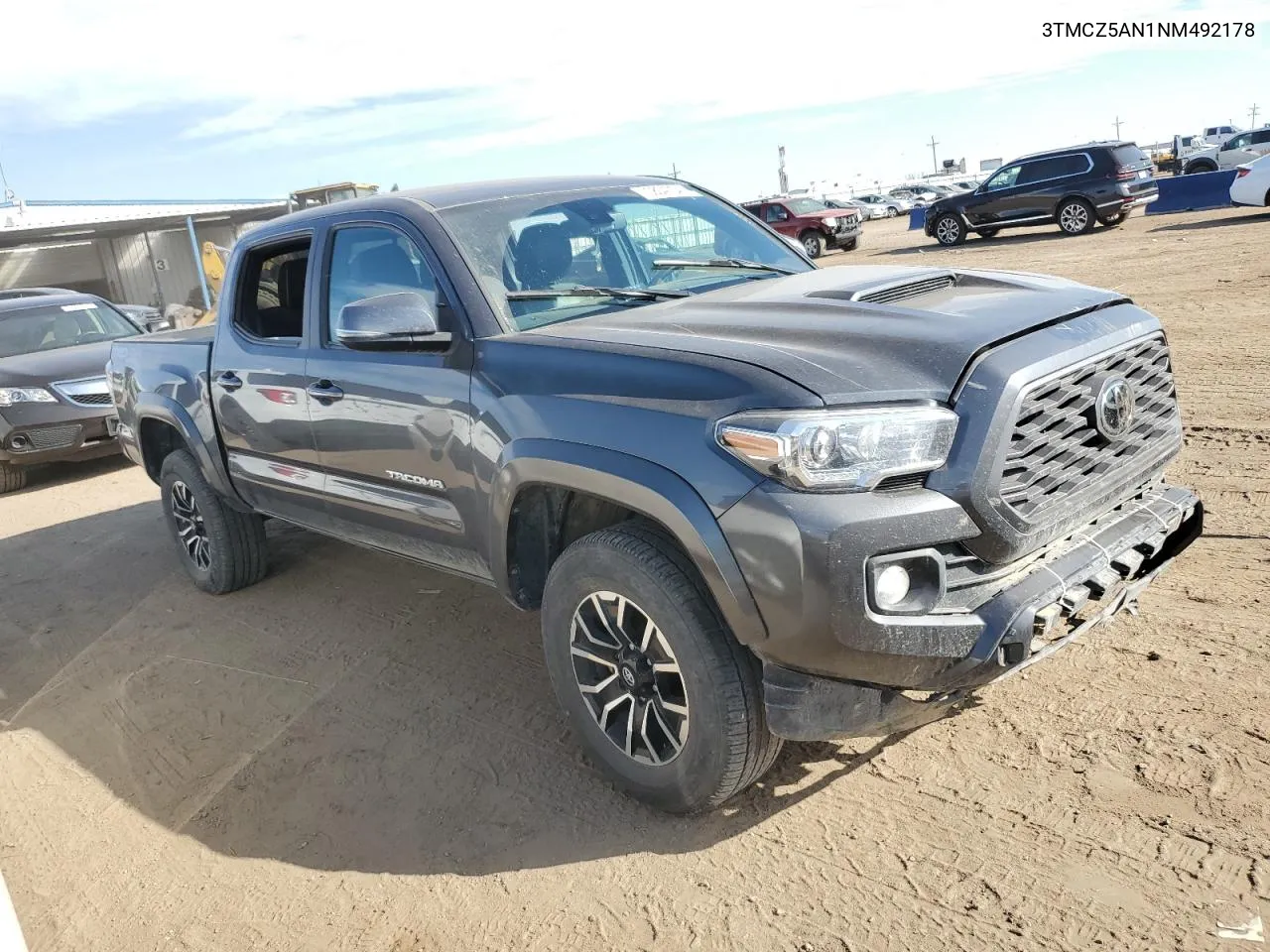 3TMCZ5AN1NM492178 2022 Toyota Tacoma Double Cab