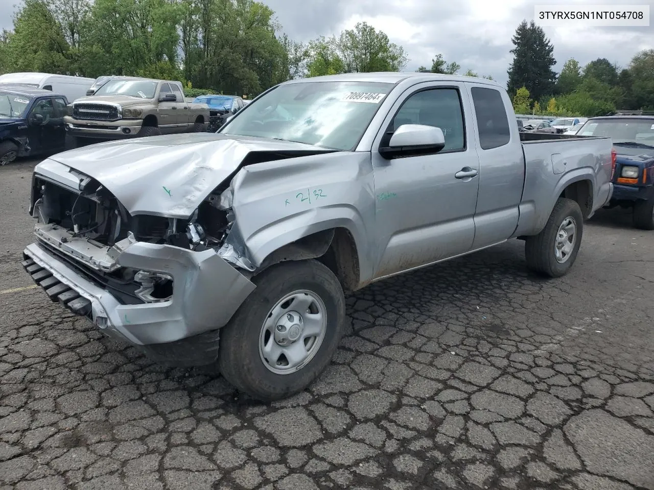 2022 Toyota Tacoma Access Cab VIN: 3TYRX5GN1NT054708 Lot: 70997464