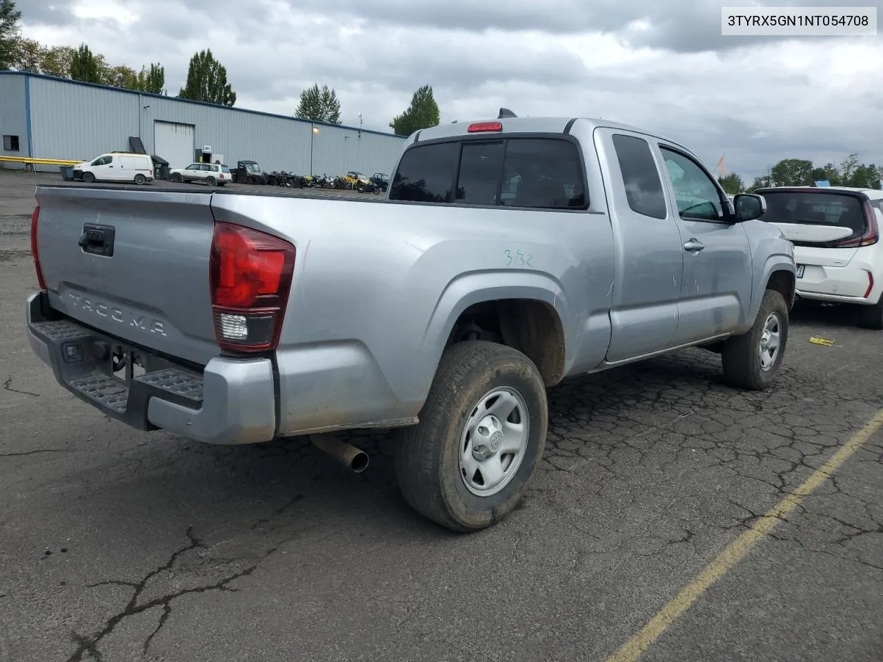 3TYRX5GN1NT054708 2022 Toyota Tacoma Access Cab