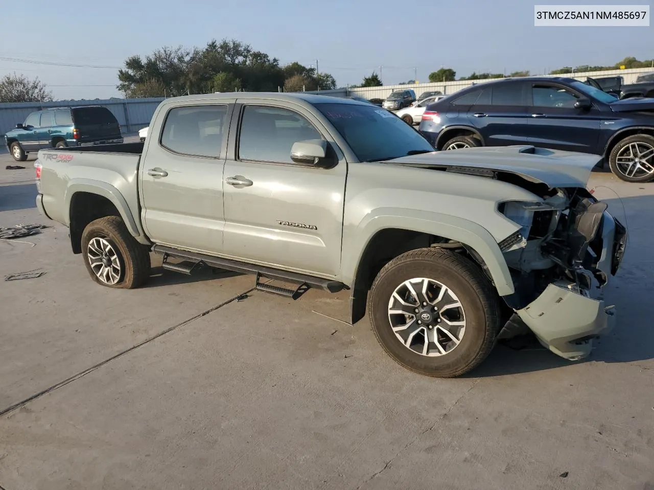 2022 Toyota Tacoma Trd Sport VIN: 3TMCZ5AN1NM485697 Lot: 71541644