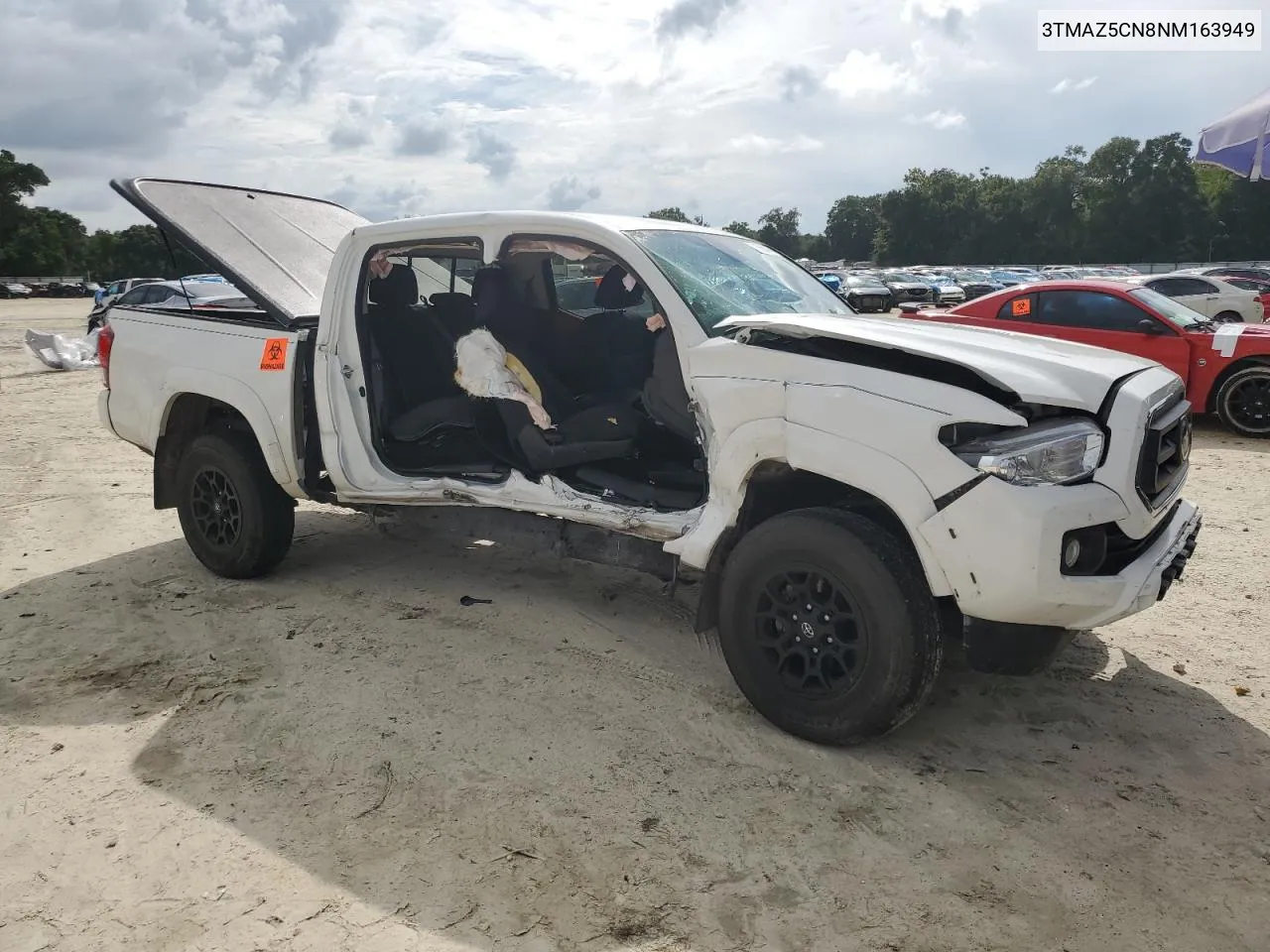 2022 Toyota Tacoma Double Cab VIN: 3TMAZ5CN8NM163949 Lot: 71550464