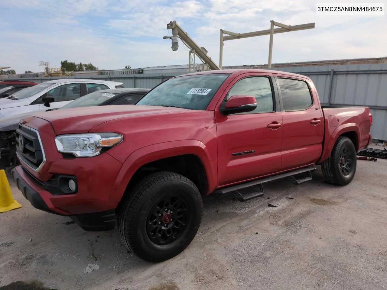 2022 Toyota Tacoma Double Cab VIN: 3TMCZ5AN8NM484675 Lot: 71572564