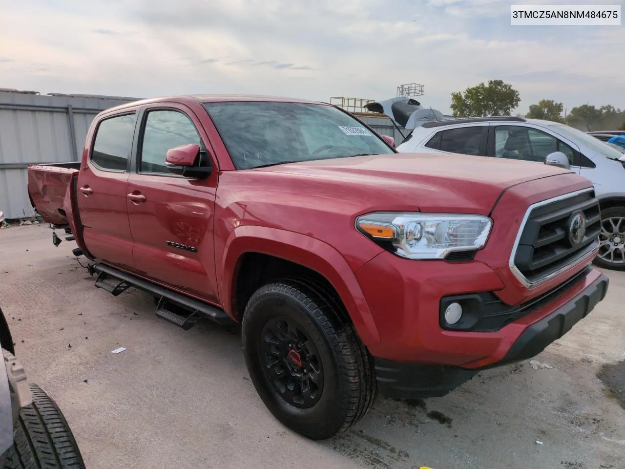 2022 Toyota Tacoma Double Cab VIN: 3TMCZ5AN8NM484675 Lot: 71572564