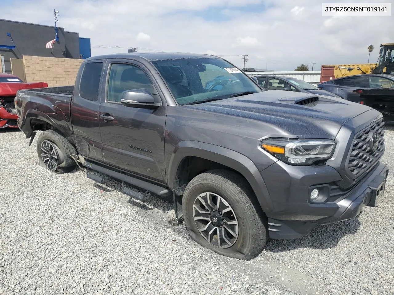 2022 Toyota Tacoma Access Cab VIN: 3TYRZ5CN9NT019141 Lot: 71876944