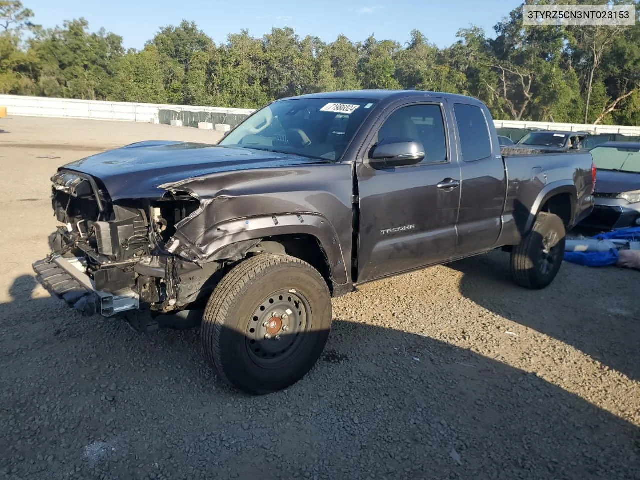 2022 Toyota Tacoma Access Cab VIN: 3TYRZ5CN3NT023153 Lot: 71986024