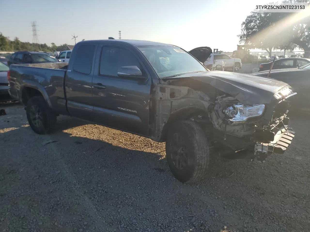 2022 Toyota Tacoma Access Cab VIN: 3TYRZ5CN3NT023153 Lot: 71986024