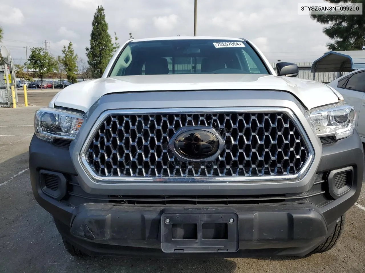 2022 Toyota Tacoma Access Cab VIN: 3TYSZ5AN8NT099200 Lot: 72267054