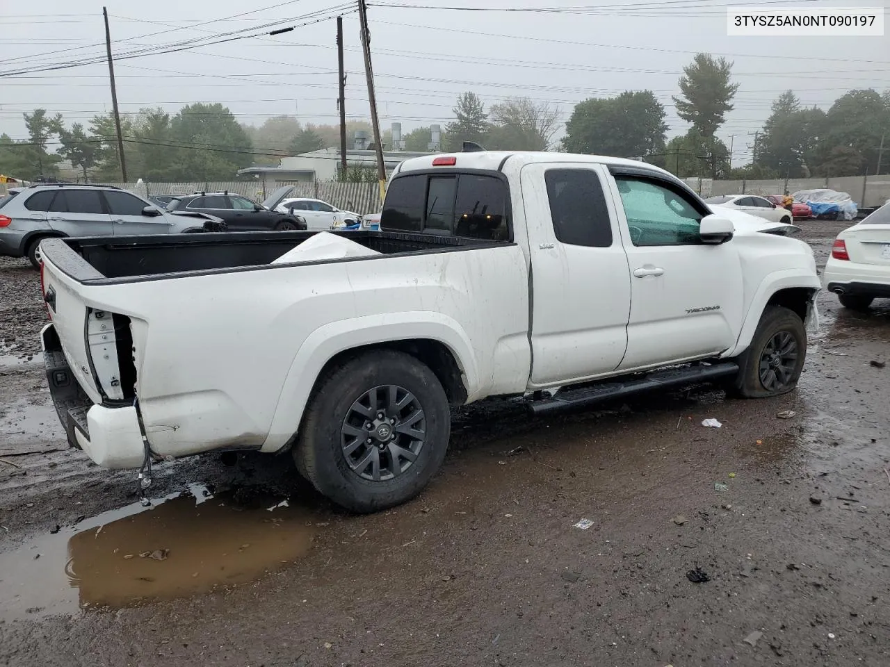 2022 Toyota Tacoma Access Cab VIN: 3TYSZ5AN0NT090197 Lot: 72313194