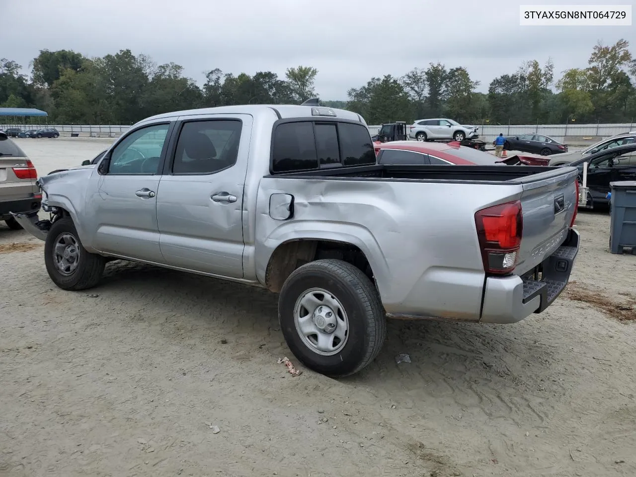 3TYAX5GN8NT064729 2022 Toyota Tacoma Double Cab