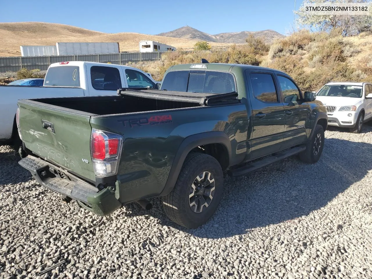 2022 Toyota Tacoma Double Cab VIN: 3TMDZ5BN2NM133182 Lot: 72658704