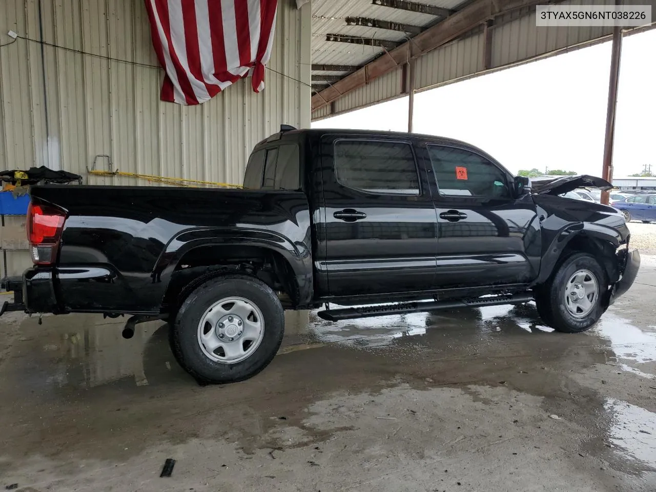 2022 Toyota Tacoma Double Cab VIN: 3TYAX5GN6NT038226 Lot: 73127394