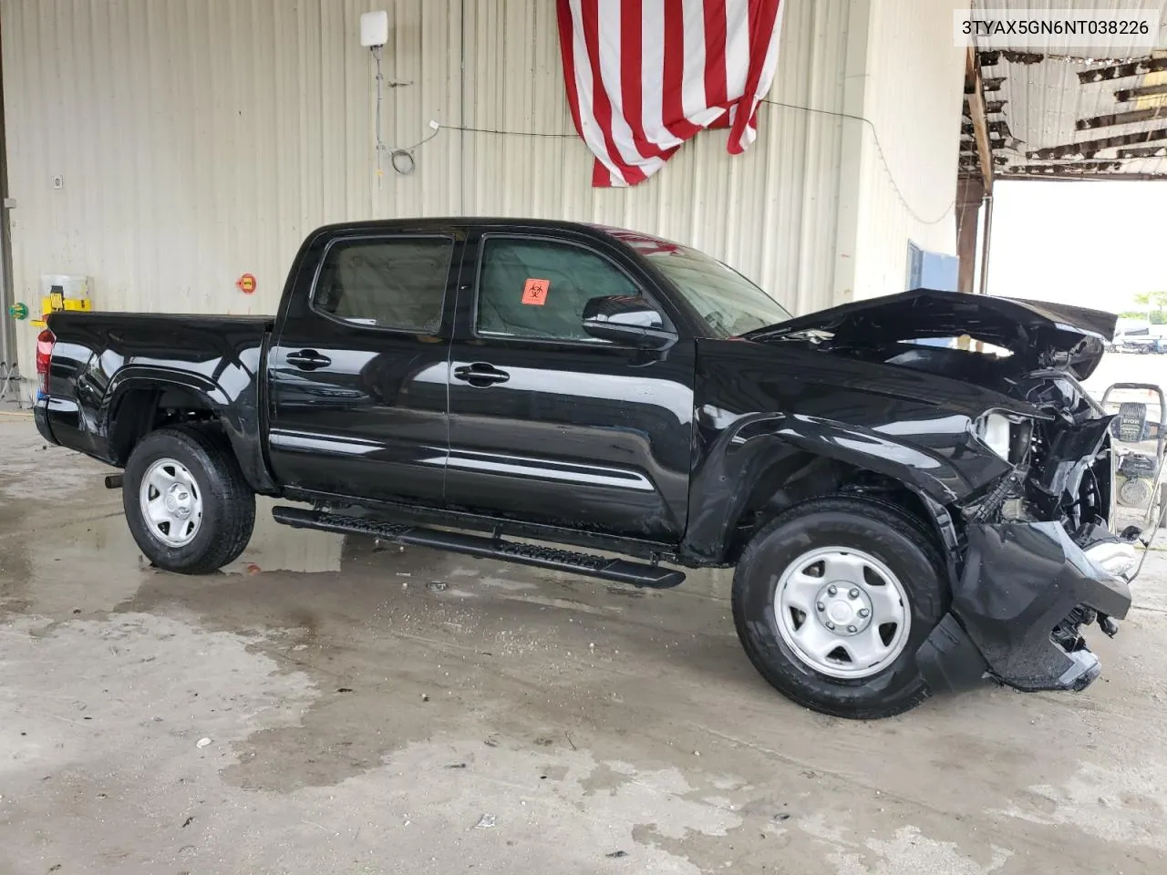 3TYAX5GN6NT038226 2022 Toyota Tacoma Double Cab