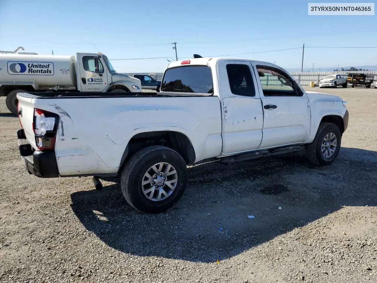 2022 Toyota Tacoma Access Cab VIN: 3TYRX5GN1NT046365 Lot: 73340314