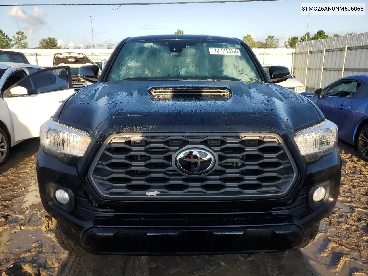 2022 Toyota Tacoma Double Cab VIN: 3TMCZ5AN0NM506068 Lot: 73774424