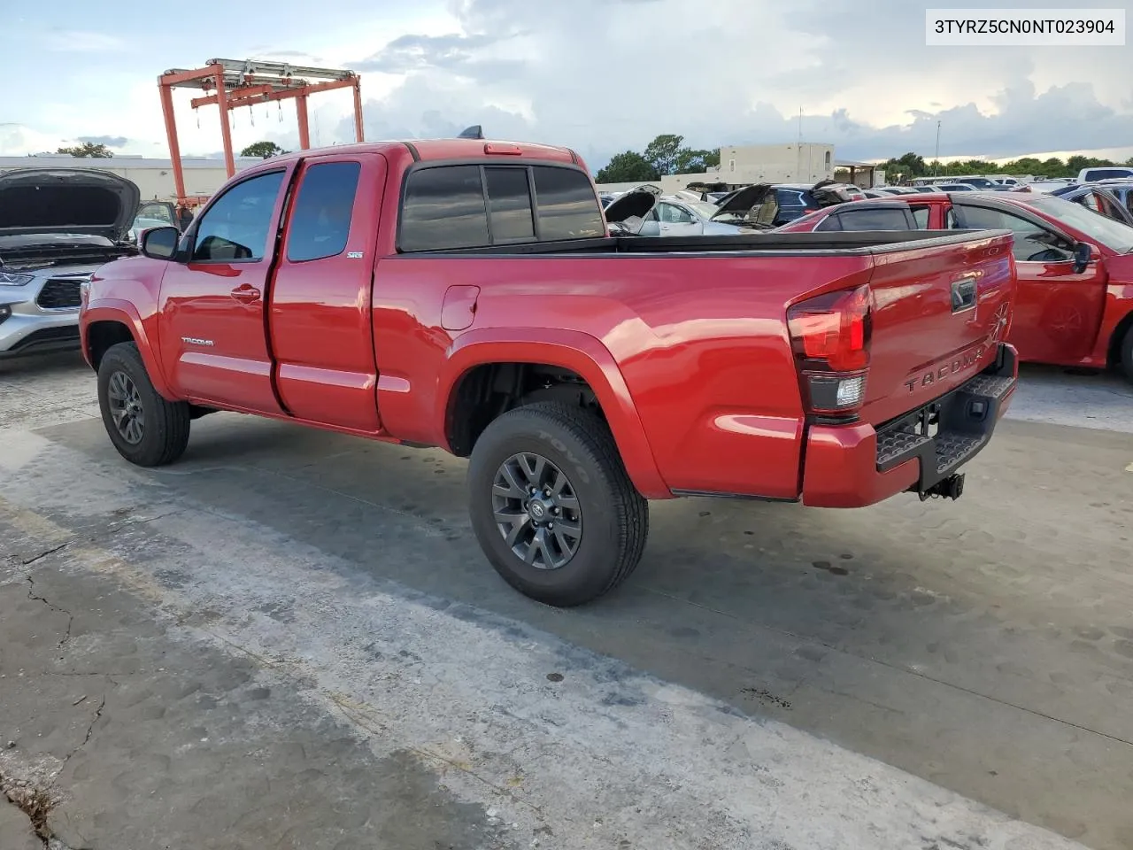 2022 Toyota Tacoma Access Cab VIN: 3TYRZ5CN0NT023904 Lot: 73855484