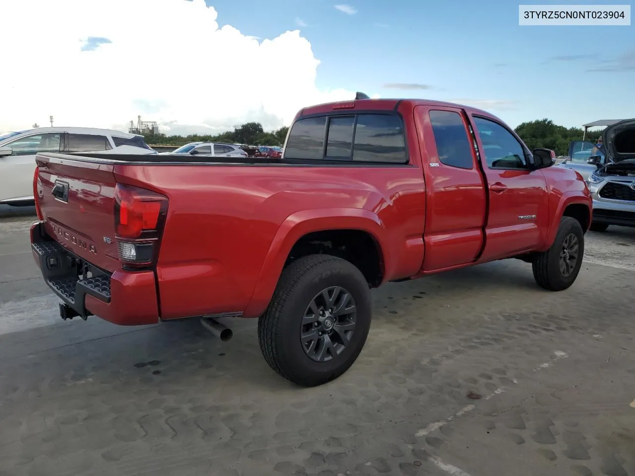 2022 Toyota Tacoma Access Cab VIN: 3TYRZ5CN0NT023904 Lot: 73855484