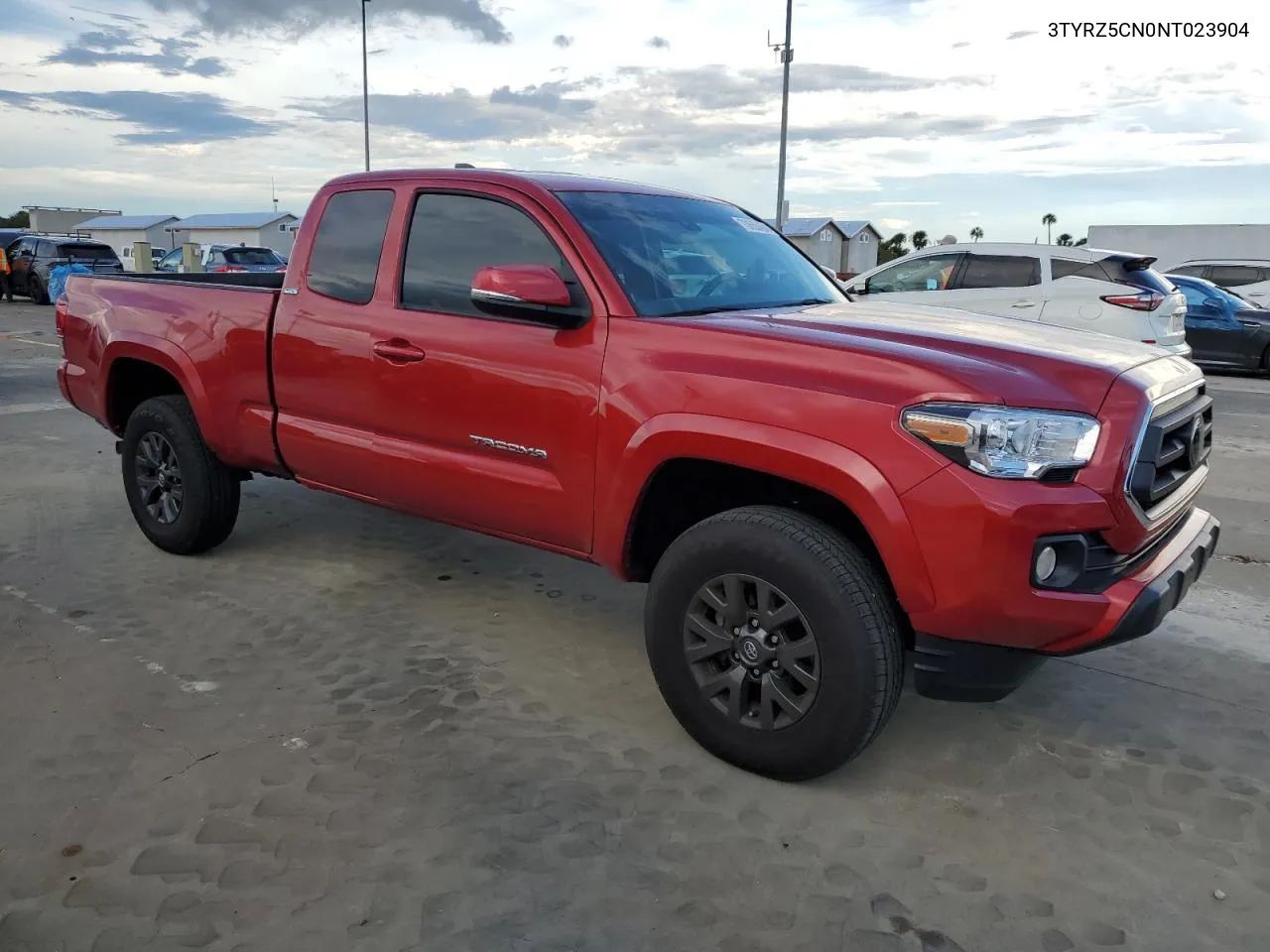 2022 Toyota Tacoma Access Cab VIN: 3TYRZ5CN0NT023904 Lot: 73855484