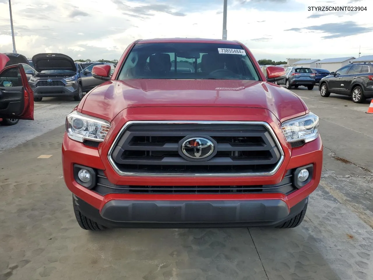 2022 Toyota Tacoma Access Cab VIN: 3TYRZ5CN0NT023904 Lot: 73855484