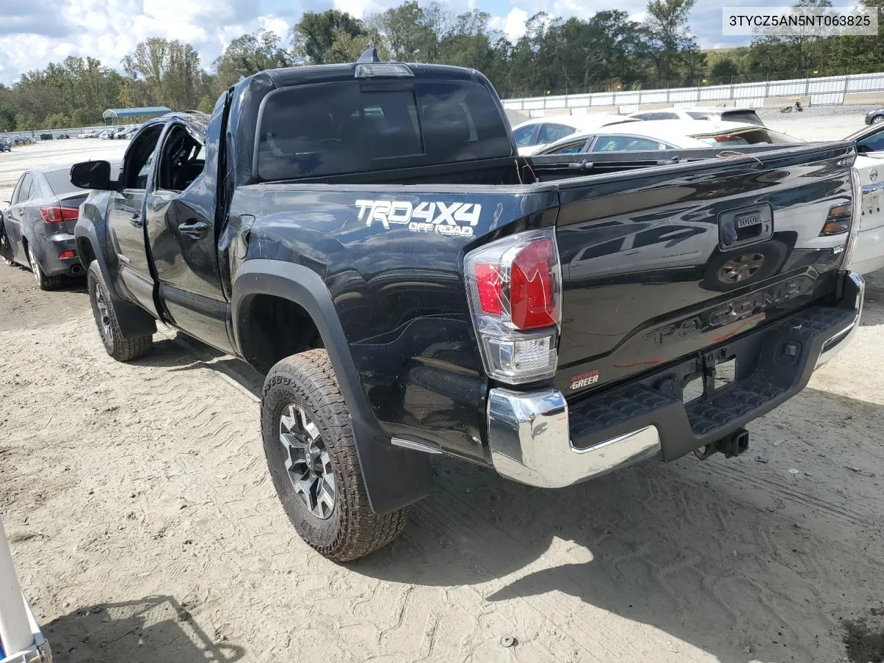 2022 Toyota Tacoma Double Cab VIN: 3TYCZ5AN5NT063825 Lot: 74183044