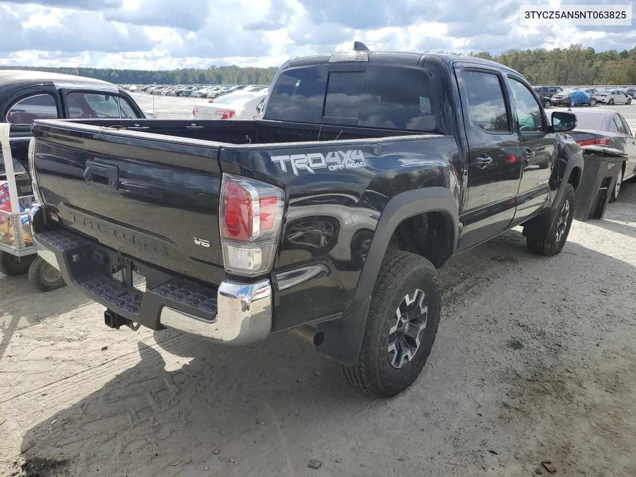 2022 Toyota Tacoma Double Cab VIN: 3TYCZ5AN5NT063825 Lot: 74183044