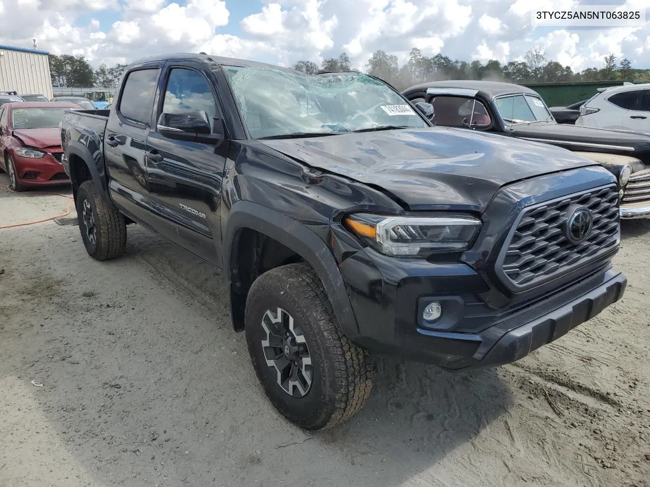 2022 Toyota Tacoma Double Cab VIN: 3TYCZ5AN5NT063825 Lot: 74183044