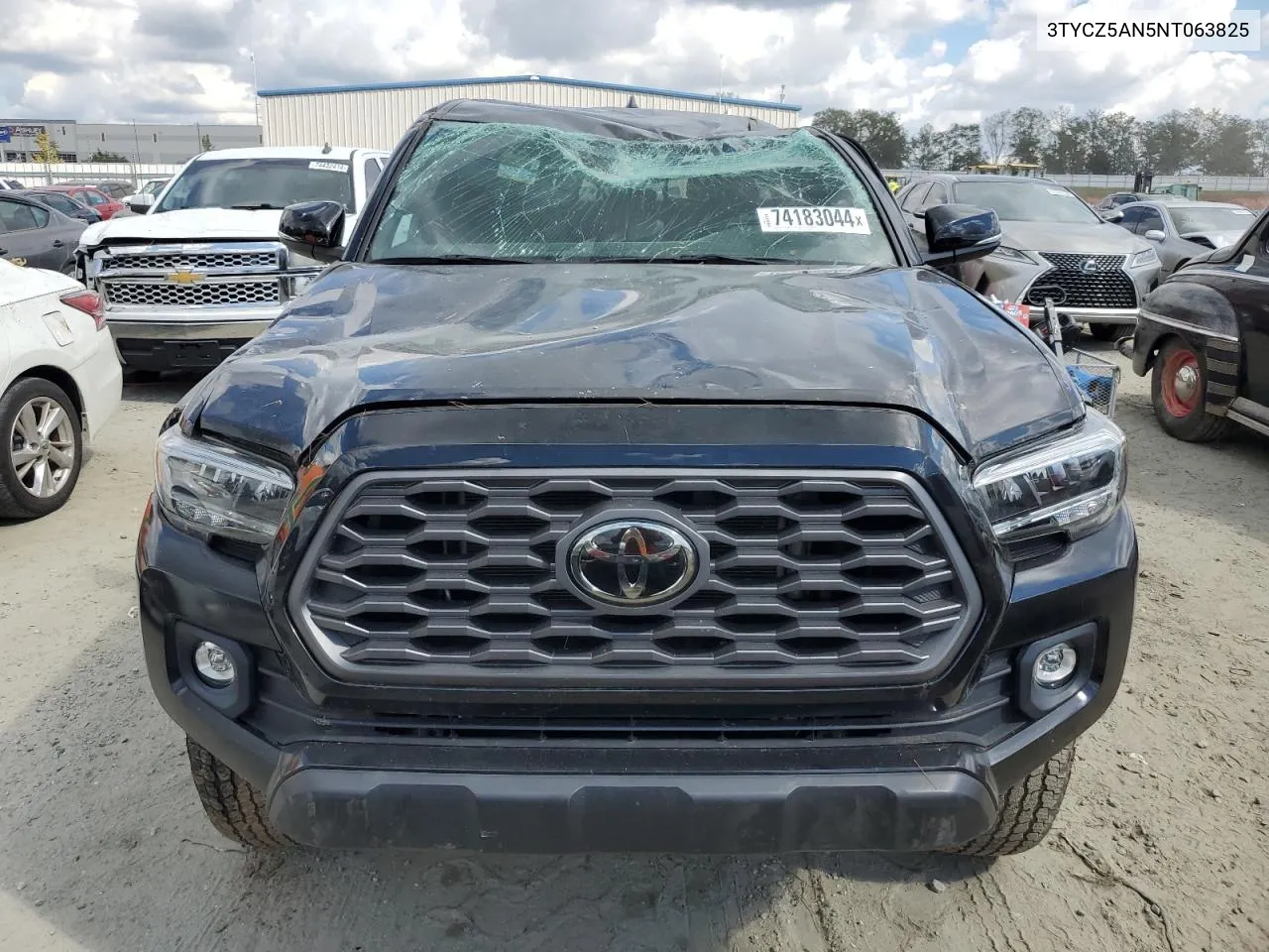 2022 Toyota Tacoma Double Cab VIN: 3TYCZ5AN5NT063825 Lot: 74183044