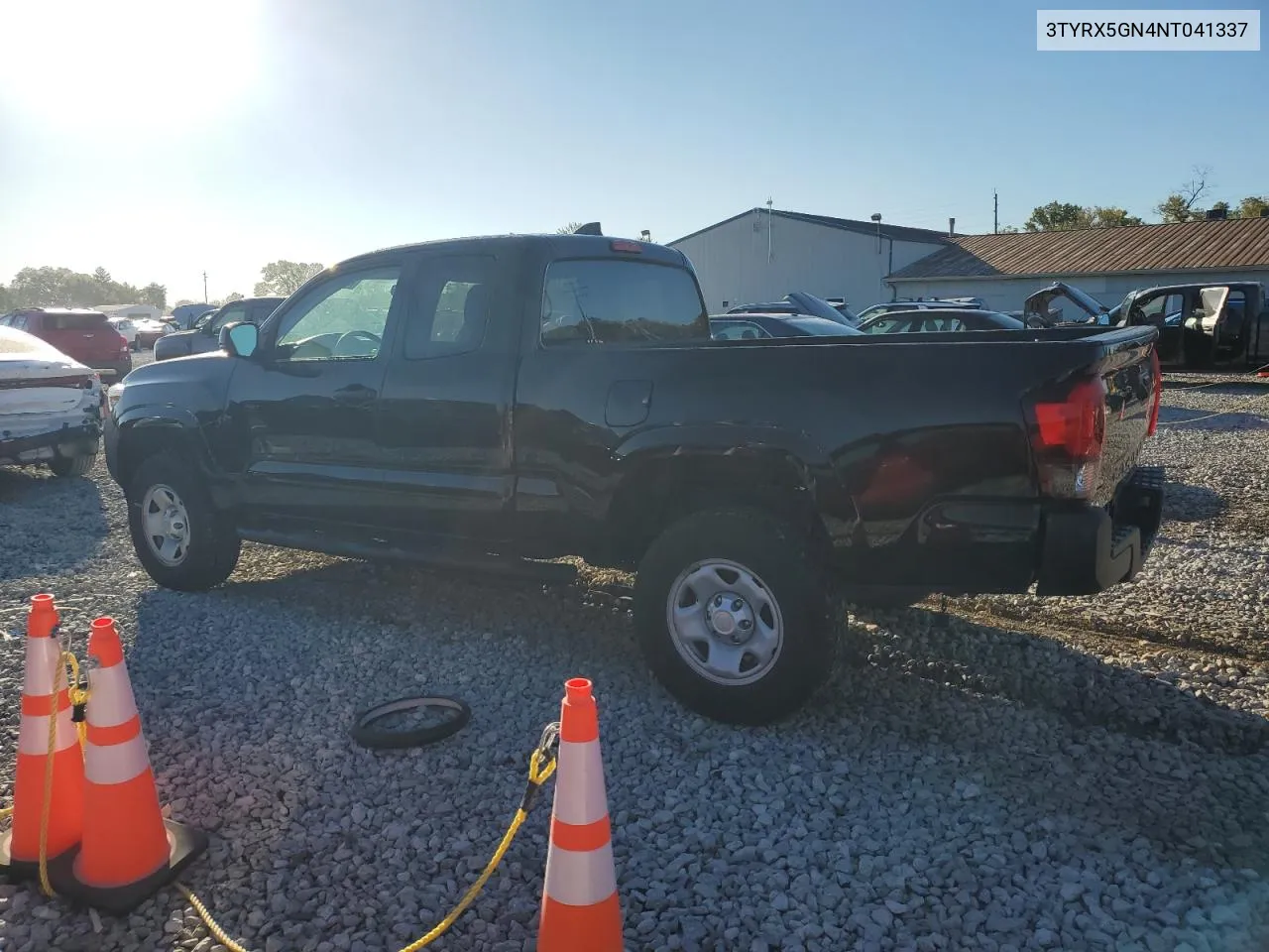 2022 Toyota Tacoma Access Cab VIN: 3TYRX5GN4NT041337 Lot: 74988754