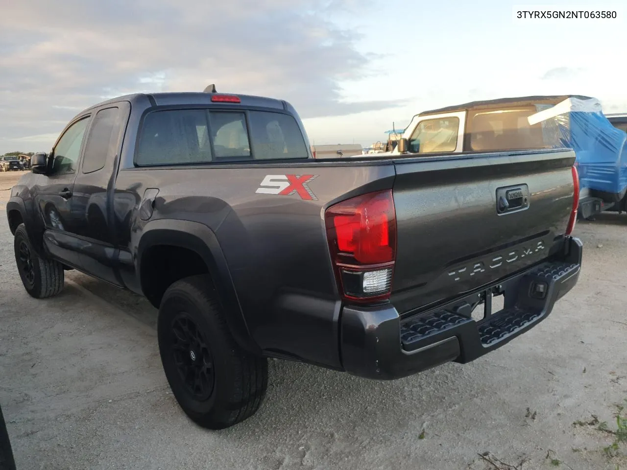 2022 Toyota Tacoma Access Cab VIN: 3TYRX5GN2NT063580 Lot: 75128754