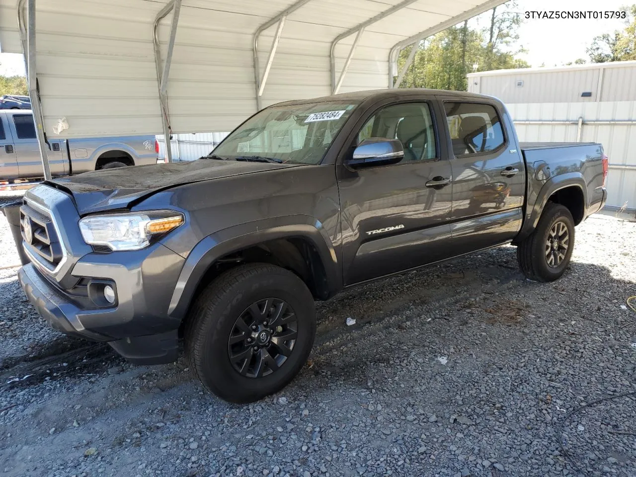 2022 Toyota Tacoma Double Cab VIN: 3TYAZ5CN3NT015793 Lot: 75282484