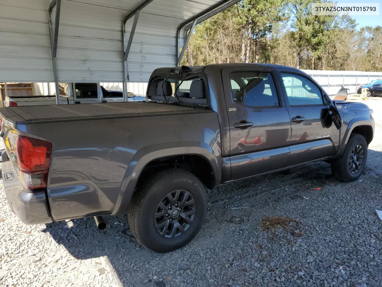 2022 Toyota Tacoma Double Cab VIN: 3TYAZ5CN3NT015793 Lot: 75282484