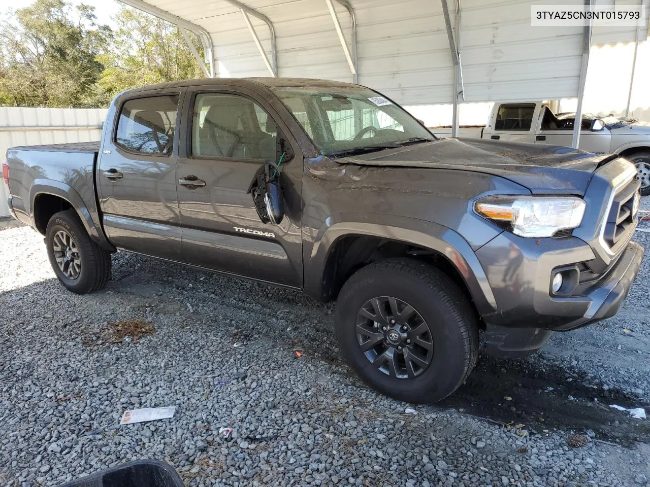 2022 Toyota Tacoma Double Cab VIN: 3TYAZ5CN3NT015793 Lot: 75282484