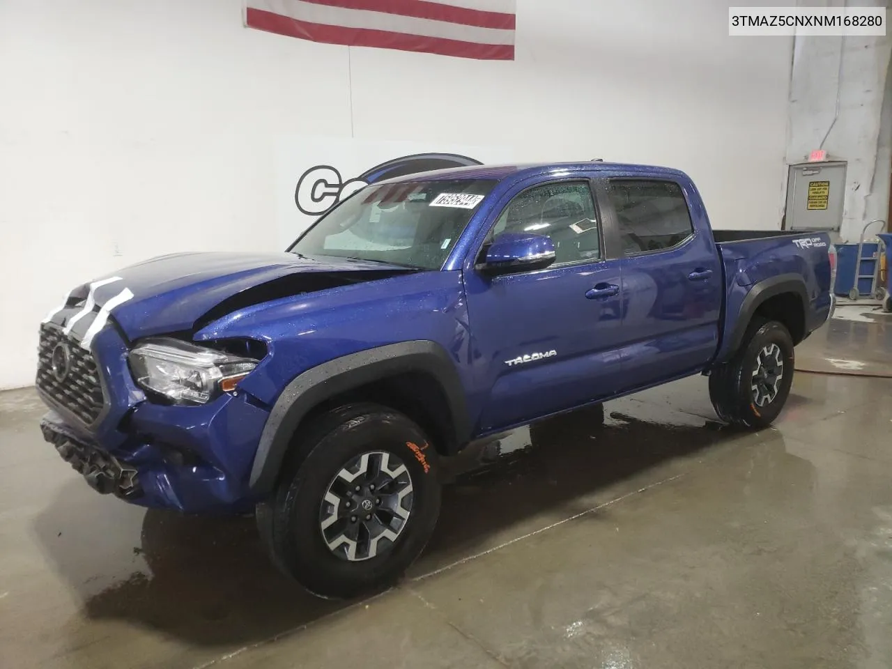 2022 Toyota Tacoma Double Cab Trd Off Road VIN: 3TMAZ5CNXNM168280 Lot: 75952944