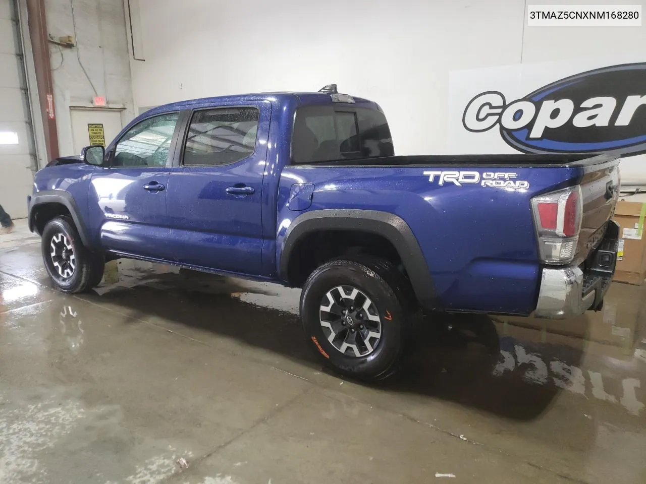 2022 Toyota Tacoma Double Cab Trd Off Road VIN: 3TMAZ5CNXNM168280 Lot: 75952944