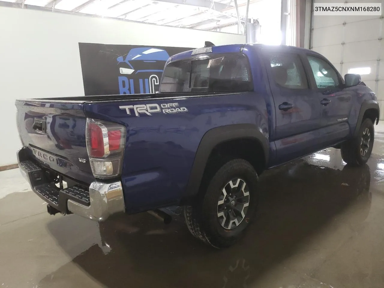 2022 Toyota Tacoma Double Cab Trd Off Road VIN: 3TMAZ5CNXNM168280 Lot: 75952944