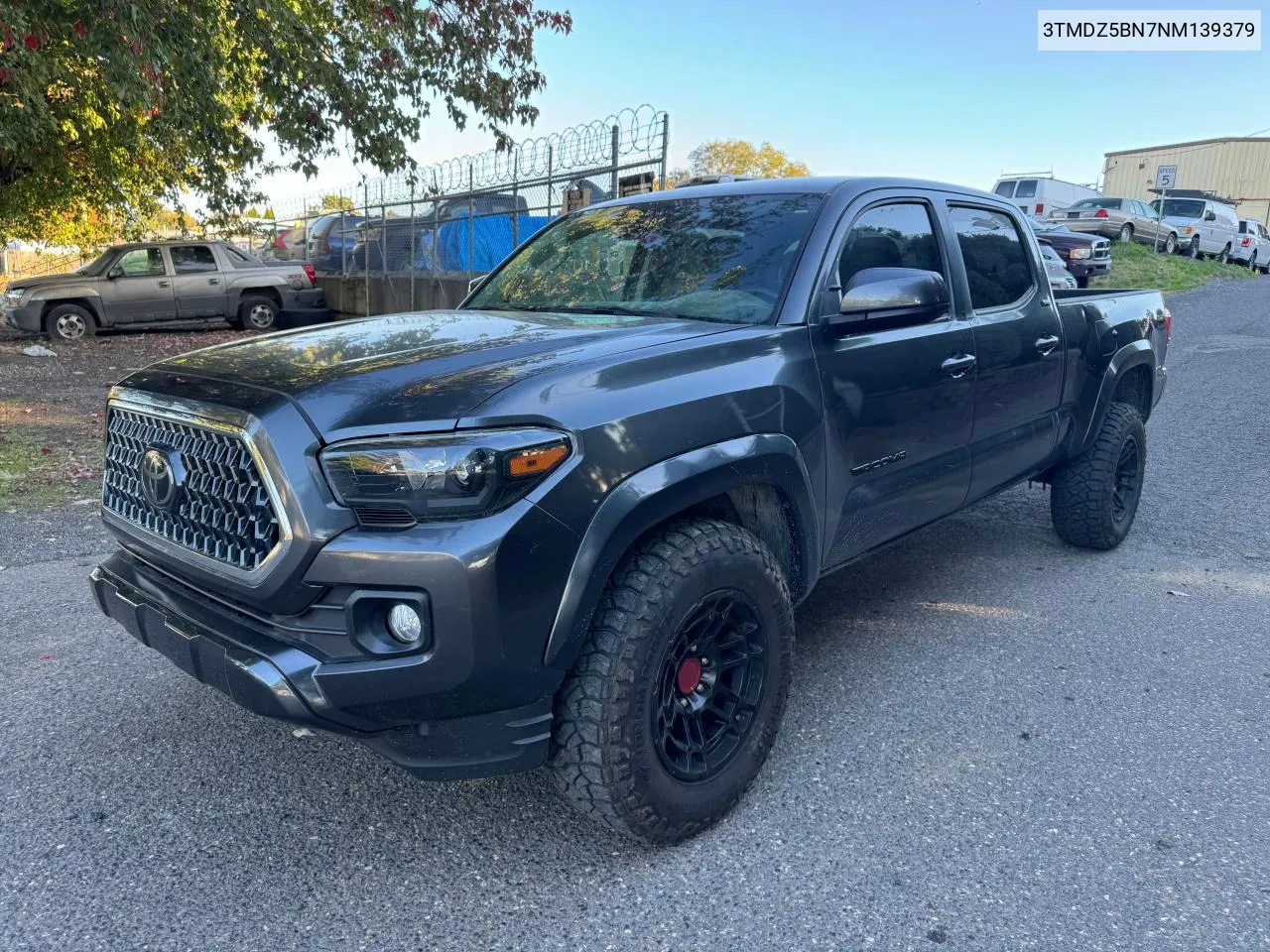 2022 Toyota Tacoma Dou VIN: 3TMDZ5BN7NM139379 Lot: 75963574