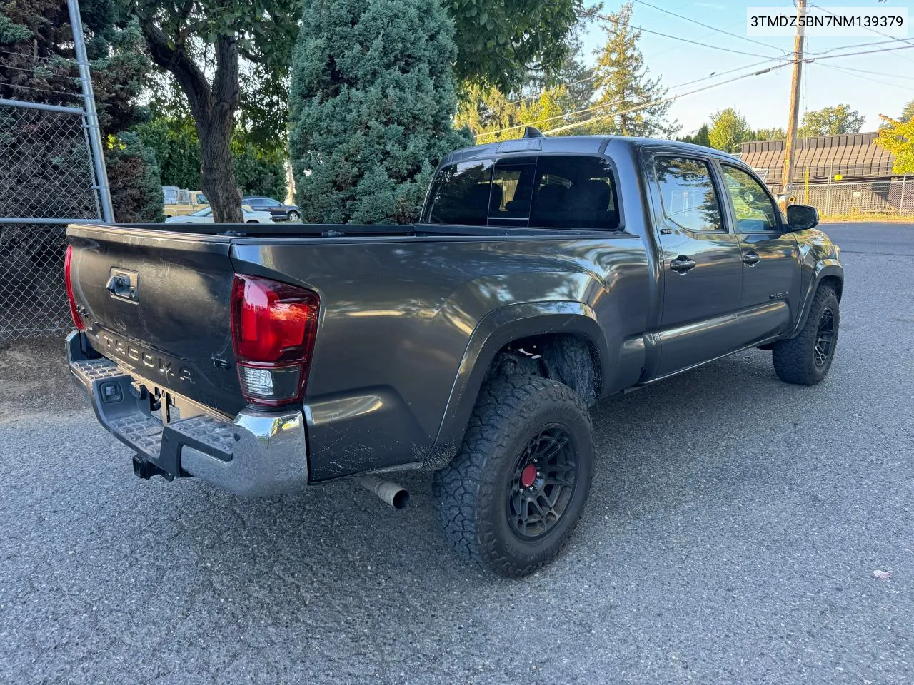 2022 Toyota Tacoma Dou VIN: 3TMDZ5BN7NM139379 Lot: 75963574