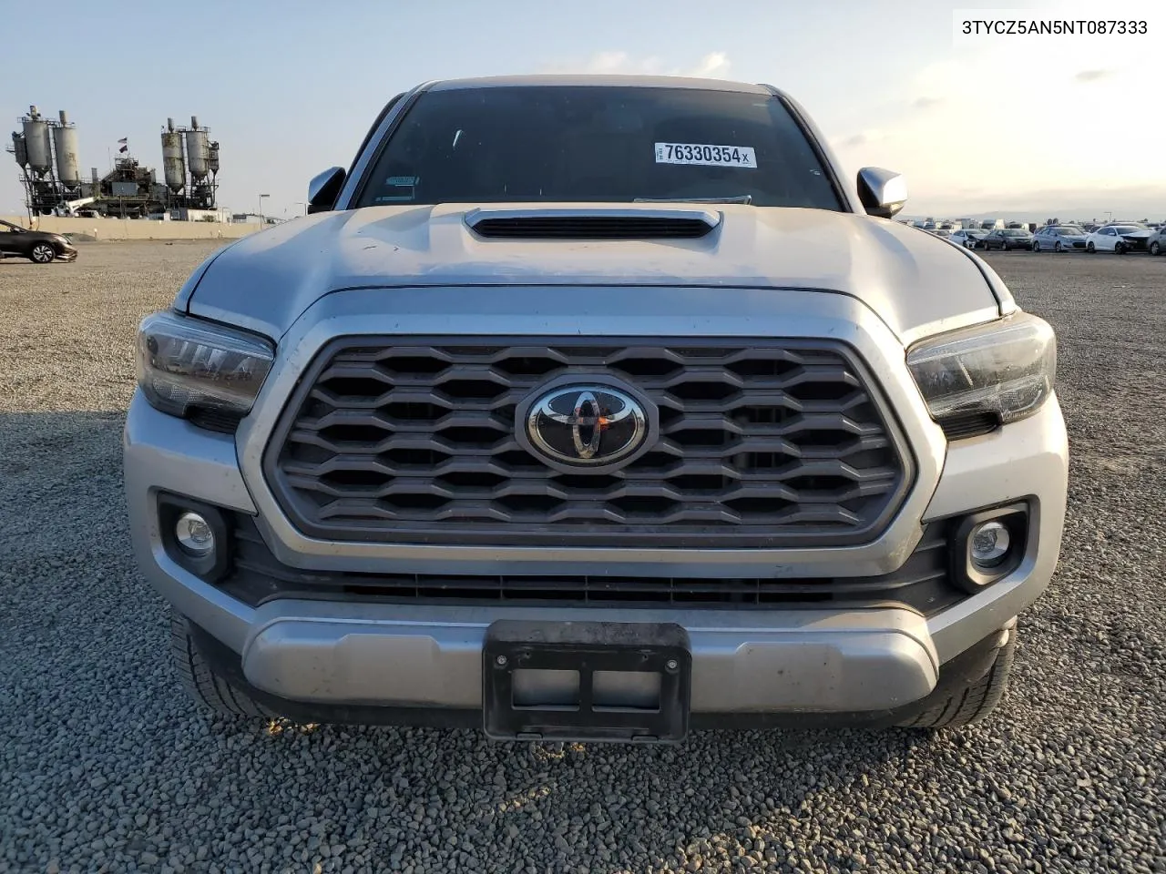 2022 Toyota Tacoma Double Cab VIN: 3TYCZ5AN5NT087333 Lot: 76330354