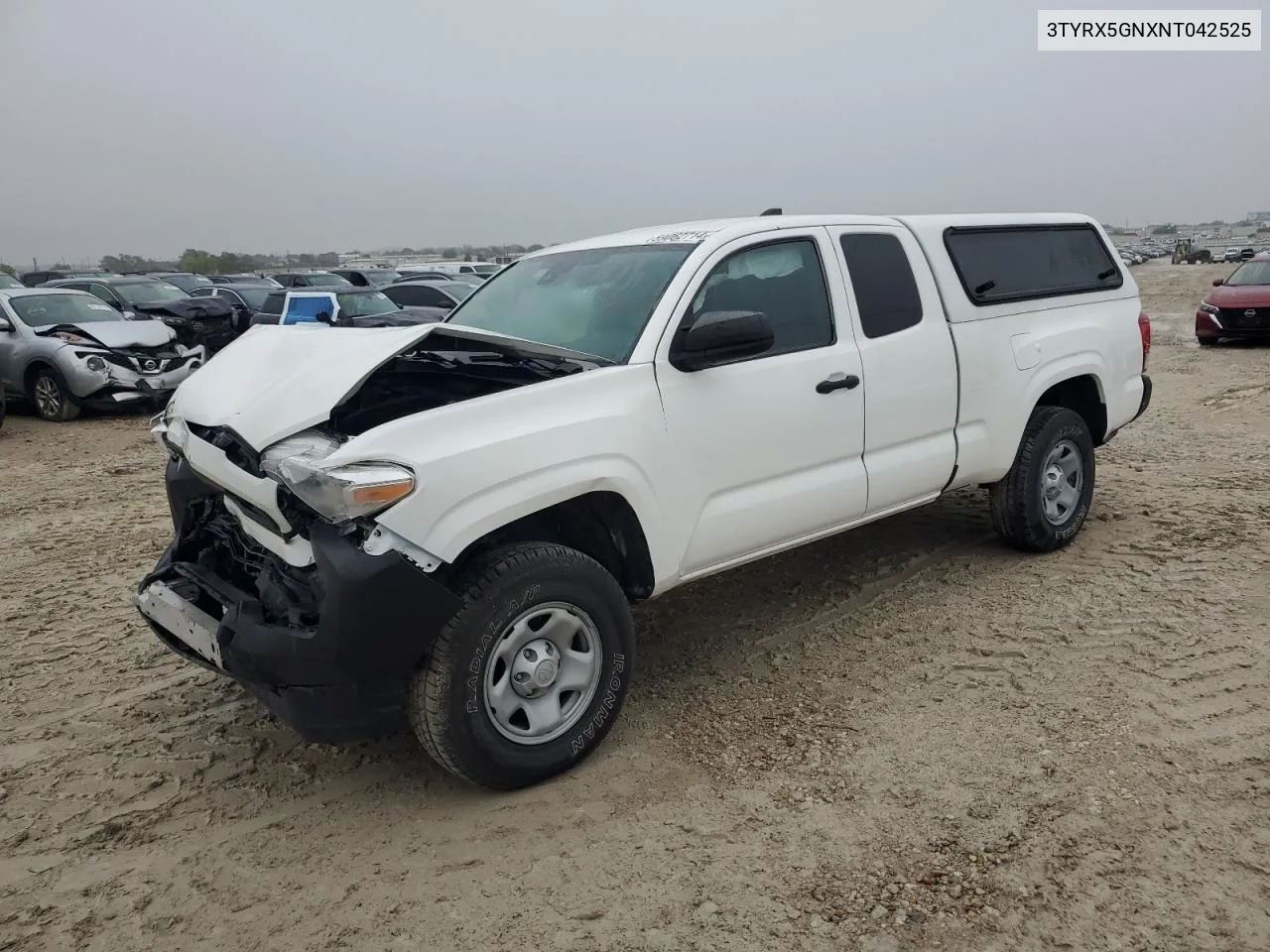 2022 Toyota Tacoma Access Cab VIN: 3TYRX5GNXNT042525 Lot: 76393514