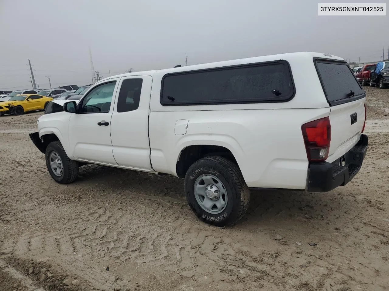 2022 Toyota Tacoma Access Cab VIN: 3TYRX5GNXNT042525 Lot: 76393514