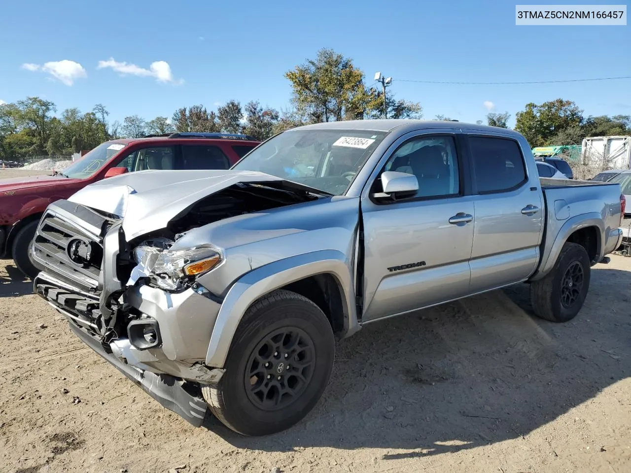 2022 Toyota Tacoma Double Cab VIN: 3TMAZ5CN2NM166457 Lot: 76423864