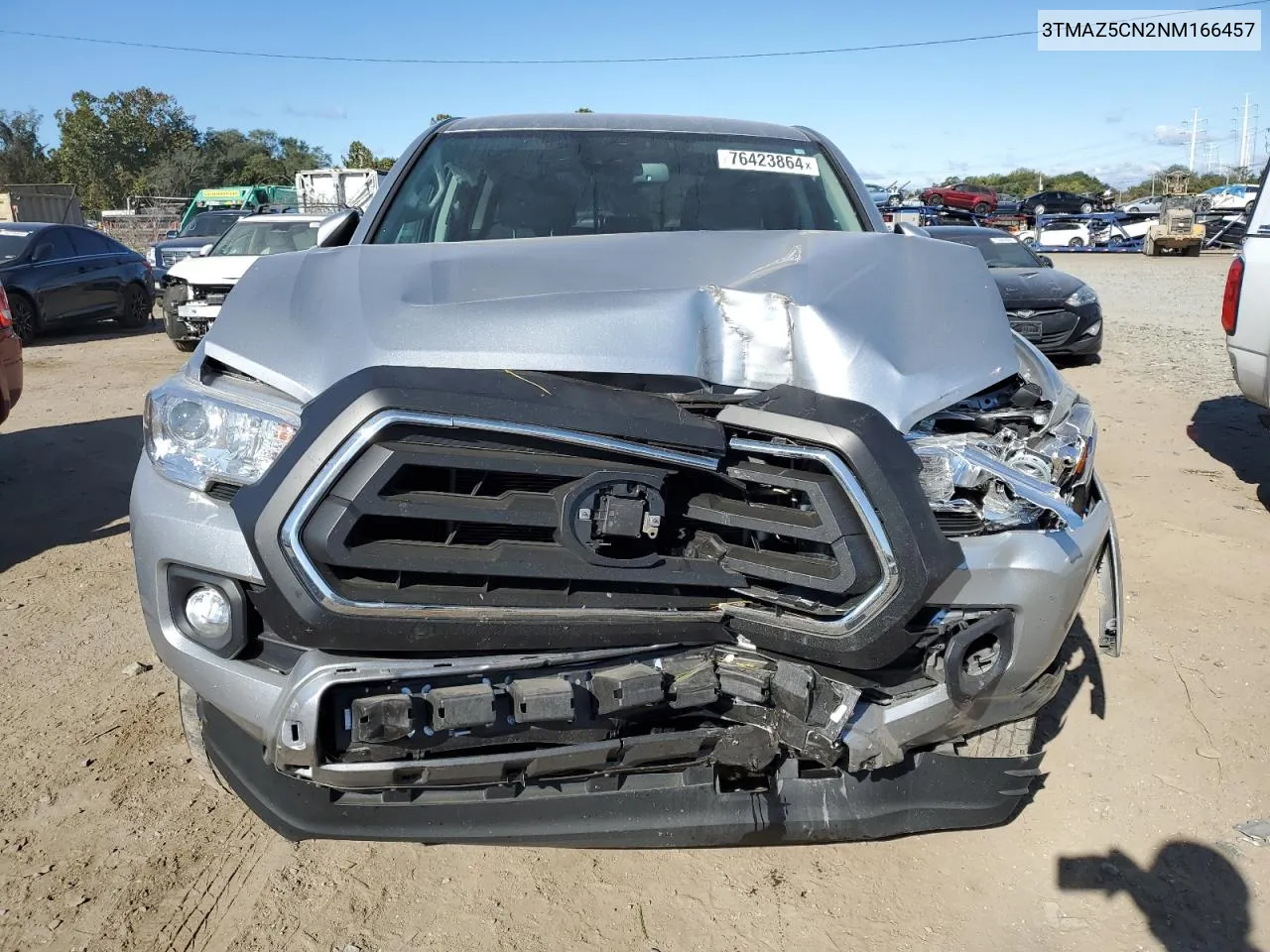 2022 Toyota Tacoma Double Cab VIN: 3TMAZ5CN2NM166457 Lot: 76423864