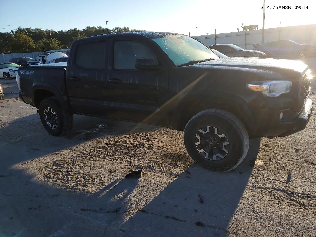 2022 Toyota Tacoma Double Cab VIN: 3TYCZ5AN3NT095141 Lot: 77169884