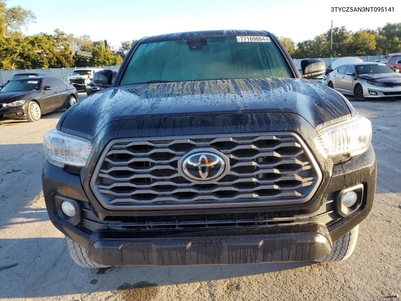 2022 Toyota Tacoma Double Cab VIN: 3TYCZ5AN3NT095141 Lot: 77169884