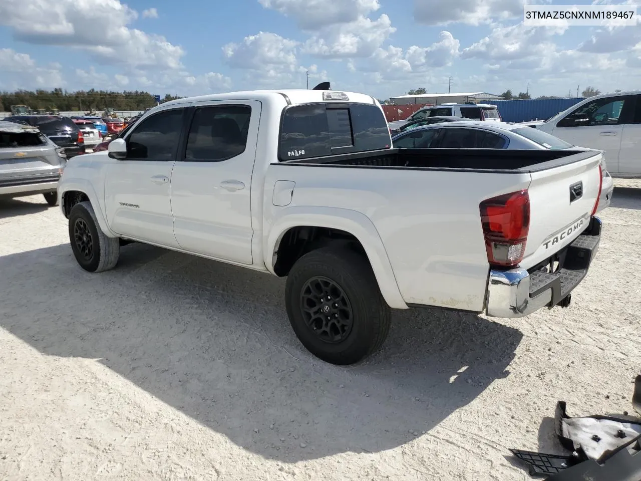 2022 Toyota Tacoma Double Cab VIN: 3TMAZ5CNXNM189467 Lot: 77404104