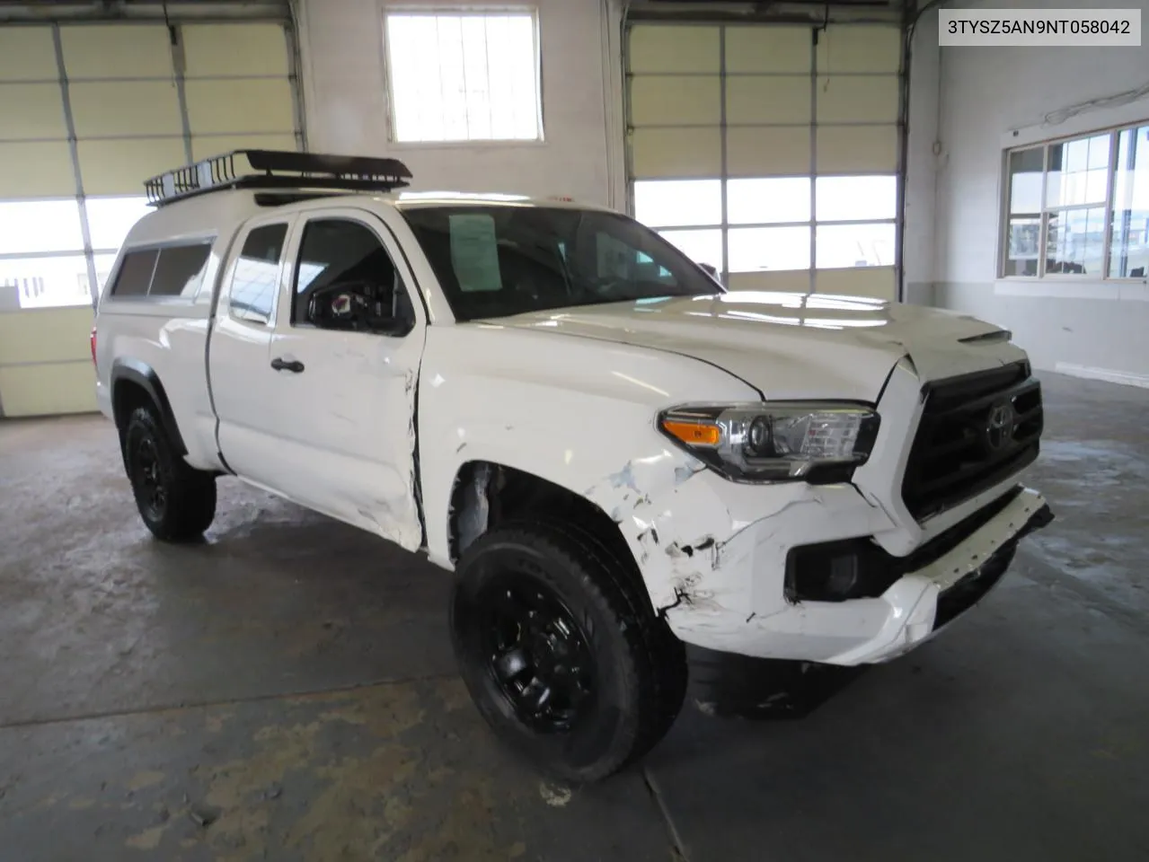 2022 Toyota Tacoma Access Cab VIN: 3TYSZ5AN9NT058042 Lot: 77481834