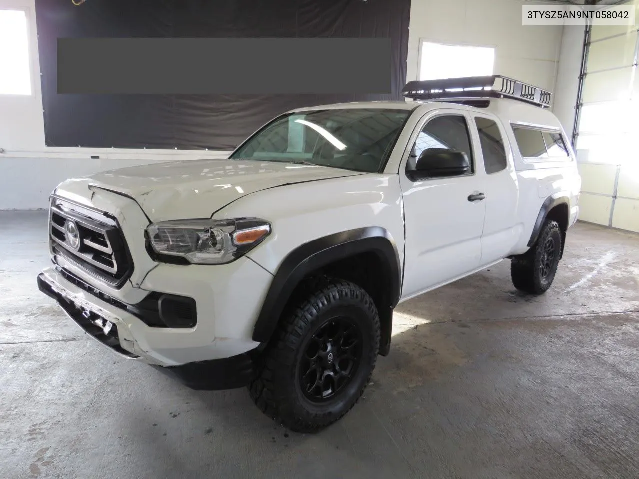 2022 Toyota Tacoma Access Cab VIN: 3TYSZ5AN9NT058042 Lot: 77481834