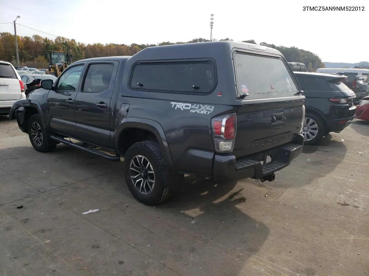 2022 Toyota Tacoma Double Cab VIN: 3TMCZ5AN9NM522012 Lot: 77488444