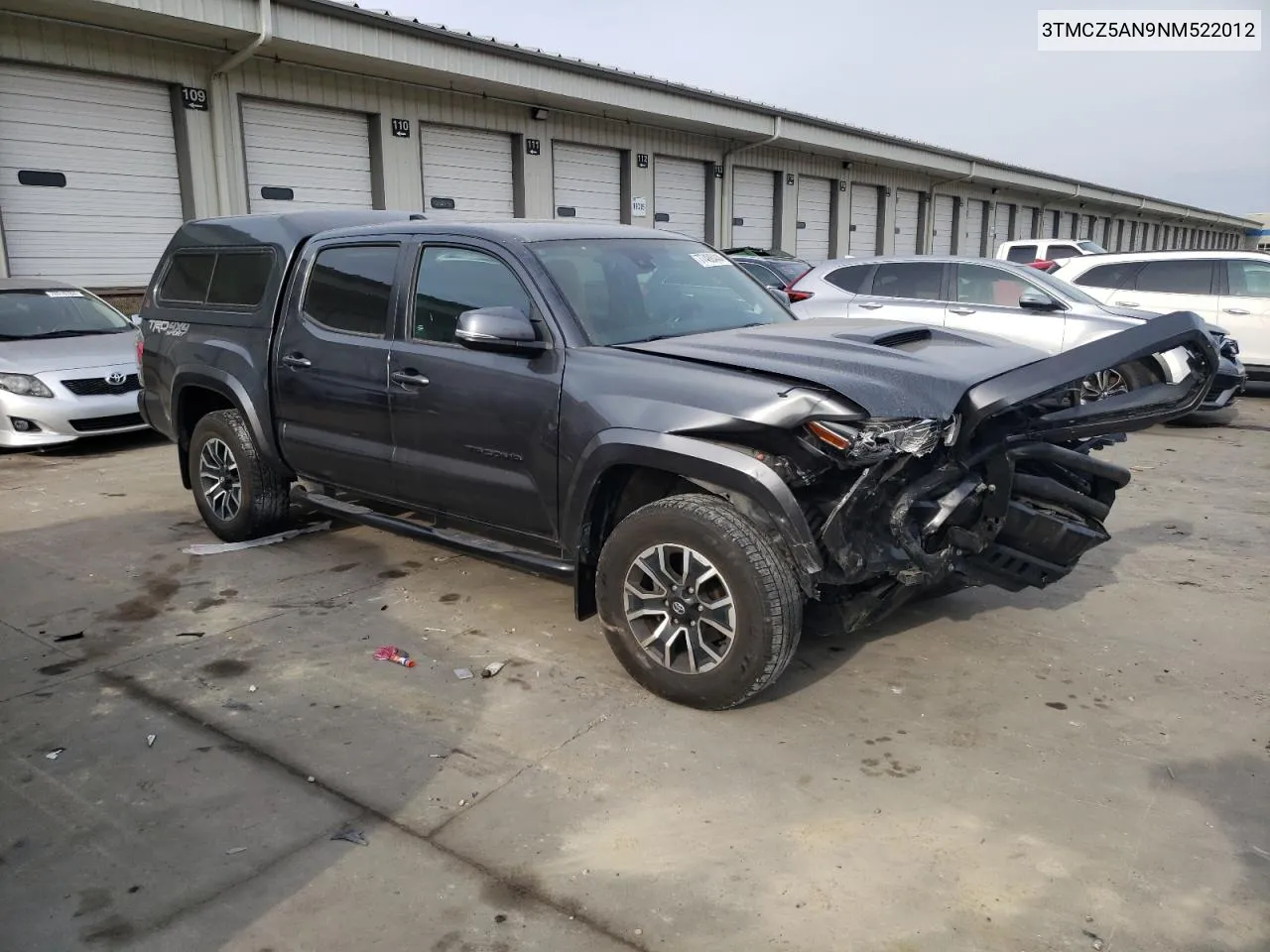 3TMCZ5AN9NM522012 2022 Toyota Tacoma Double Cab